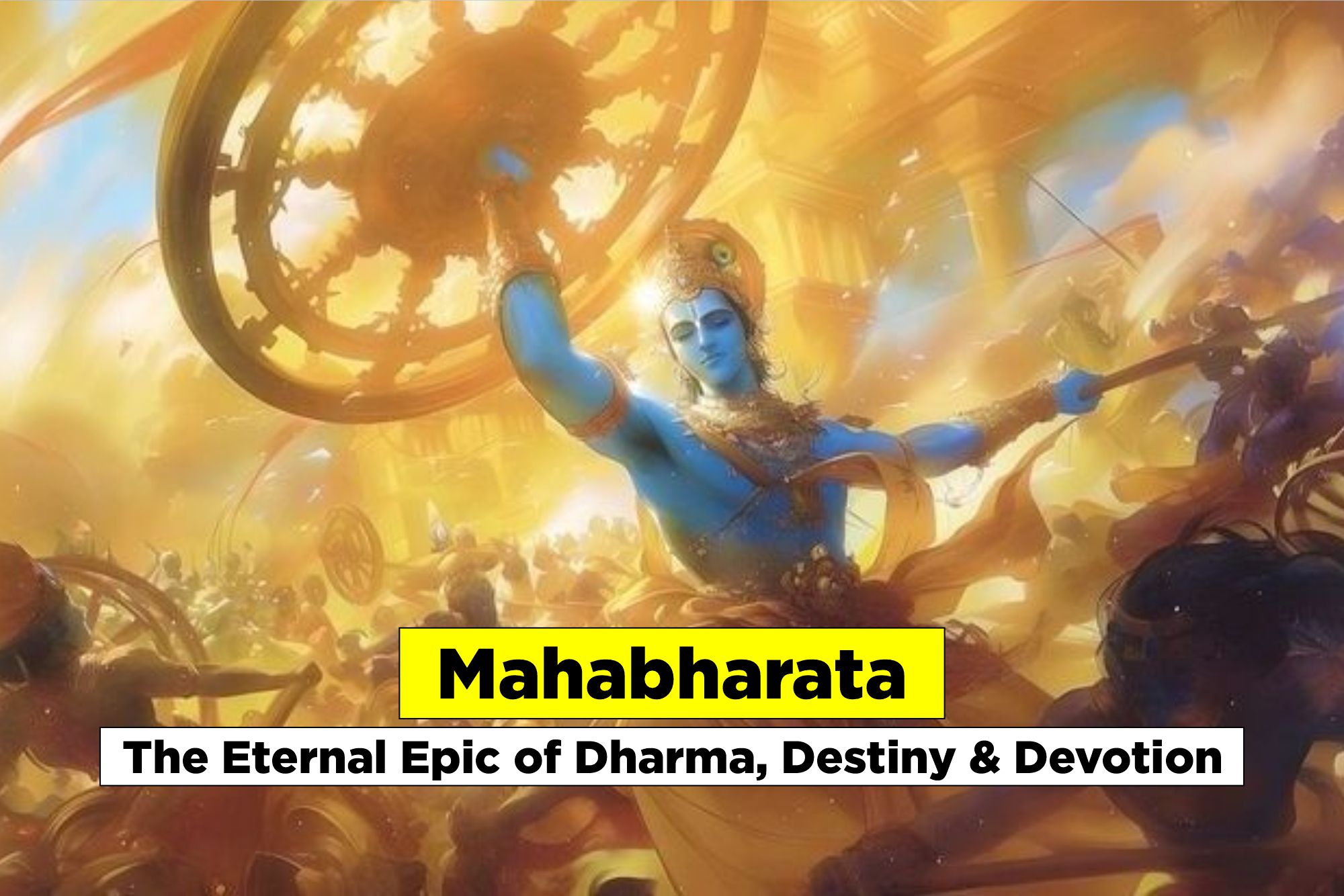 Mahabharata: The Eternal Epic of Dharma, Destiny and Devotion